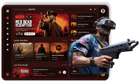 Immersive gaming platform and interactive entertainment experience
